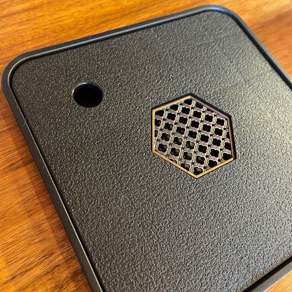 Hexagon Design Portable Black Tea Tray with Drainage for Gongfu Tea (PREORDER ITEM)
