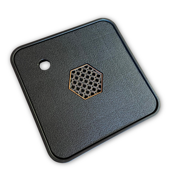 Hexagon Design Portable Black Tea Tray with Drainage for Gongfu Tea (PREORDER ITEM)