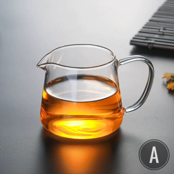 Glass Fairness Cup | Glass Tea Pourer