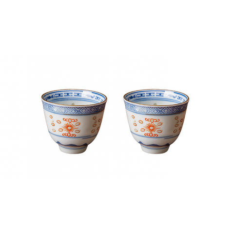 Chinese Porcelain Gongfu Tea Cup – Blue and White Ceramic Teacup