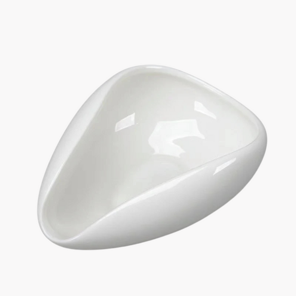White Porcelain Tea Presentation Vessel (Cha He)