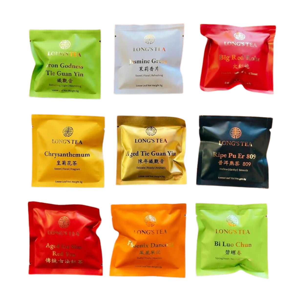Individual Tea Sachet – Long's Tea