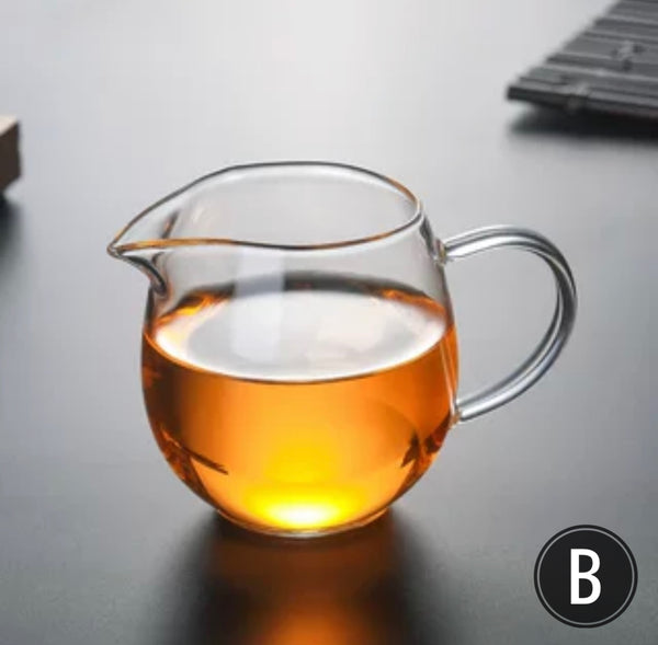 Glass Fairness Cup | Glass Tea Pourer